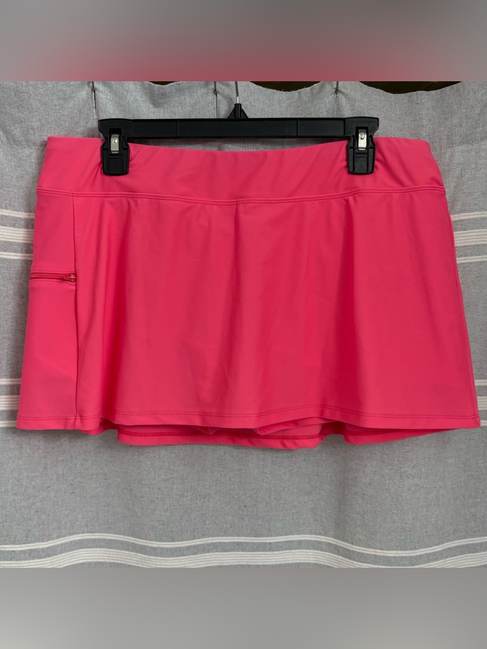NWT Beach Diva / Pink Swim Skirt Size 16